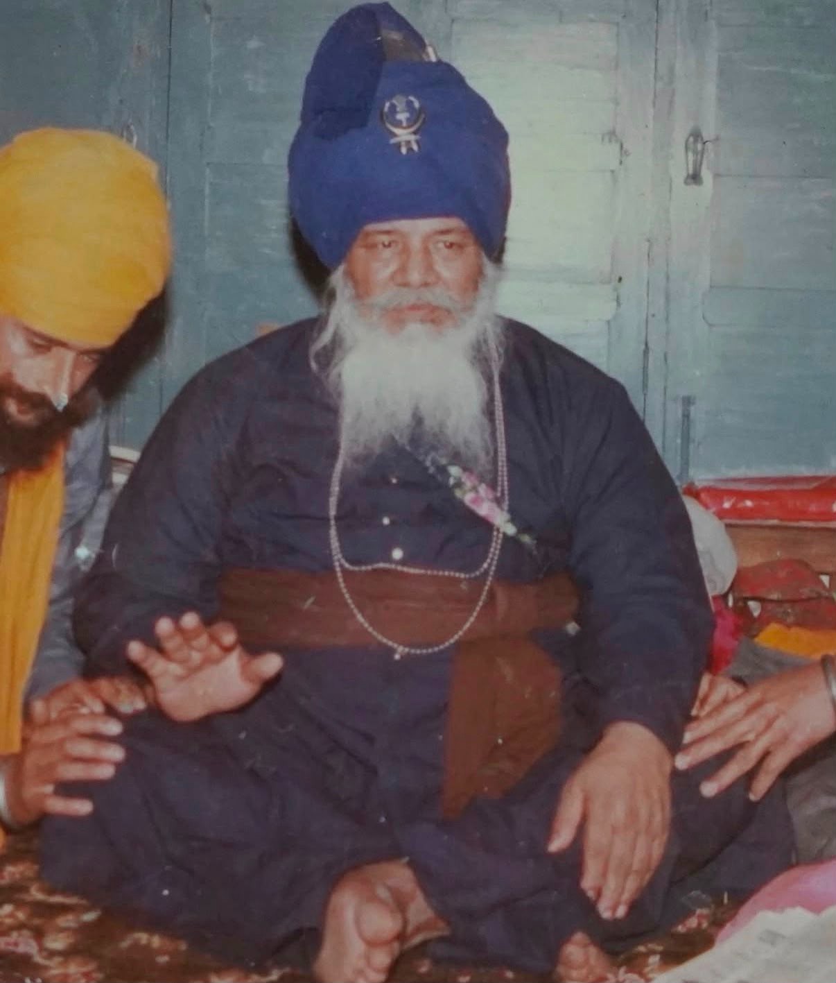 Santa Singh with another Nihung elder